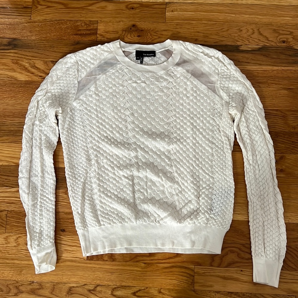 The Kooples cream sweater